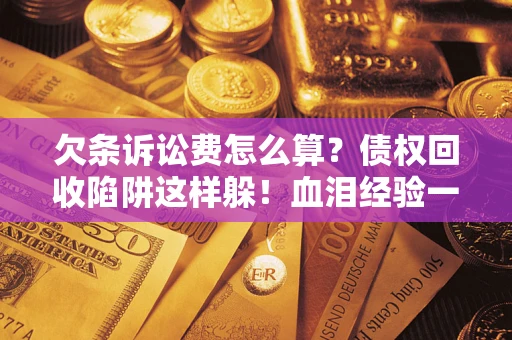 济南欠条诉讼费怎么算？债权回收陷阱这样躲！血泪经验一次讲透