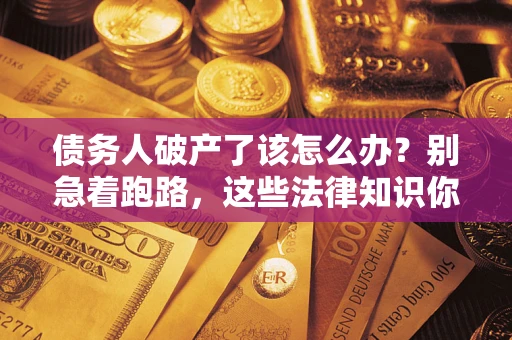 济南债务人破产了该怎么办？别急着跑路，这些法律知识你必须懂
