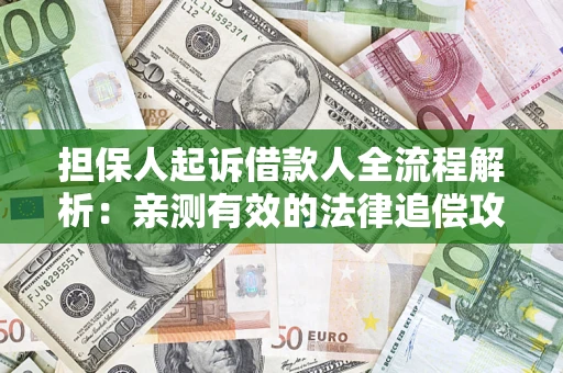 济南担保人起诉借款人全流程解析：亲测有效的法律追偿攻略