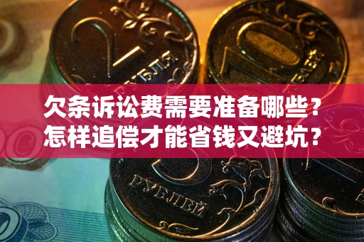 济南欠条诉讼费需要准备哪些？怎样追偿才能省钱又避坑？