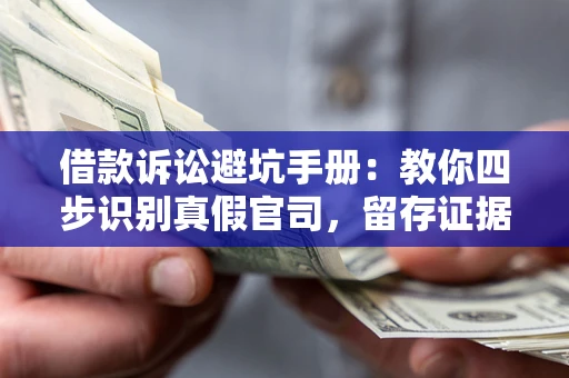 济南借款诉讼避坑手册：教你四步识别真假官司，留存证据不踩雷