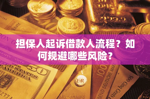 济南担保人起诉借款人流程？如何规避哪些风险？