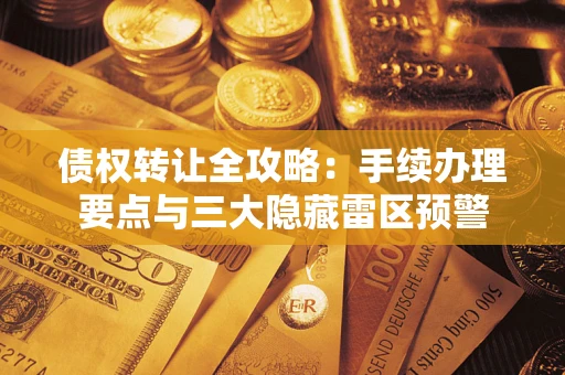 济南债权转让全攻略：手续办理要点与三大隐藏雷区预警