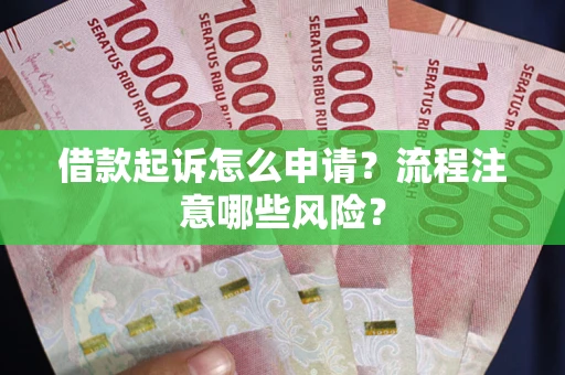 济南借款起诉怎么申请？流程注意哪些风险？