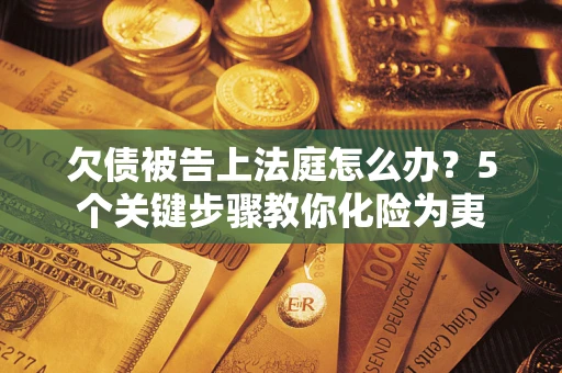 济南欠债被告上法庭怎么办？5个关键步骤教你化险为夷